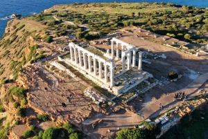 Athens: Temple of Poseidon and Cape Sounion Sunset Tour