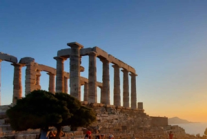 Athen: Poseidon-templet og Cape Sounion Sunset Tour