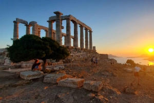 Athen: Poseidon-templet og Cape Sounion Sunset Tour