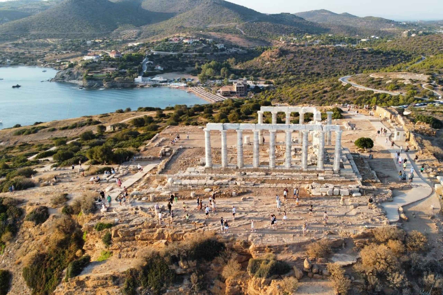 Atenas: Visita ao Templo de Poseidon e ao Cabo Sounion ao meio-dia