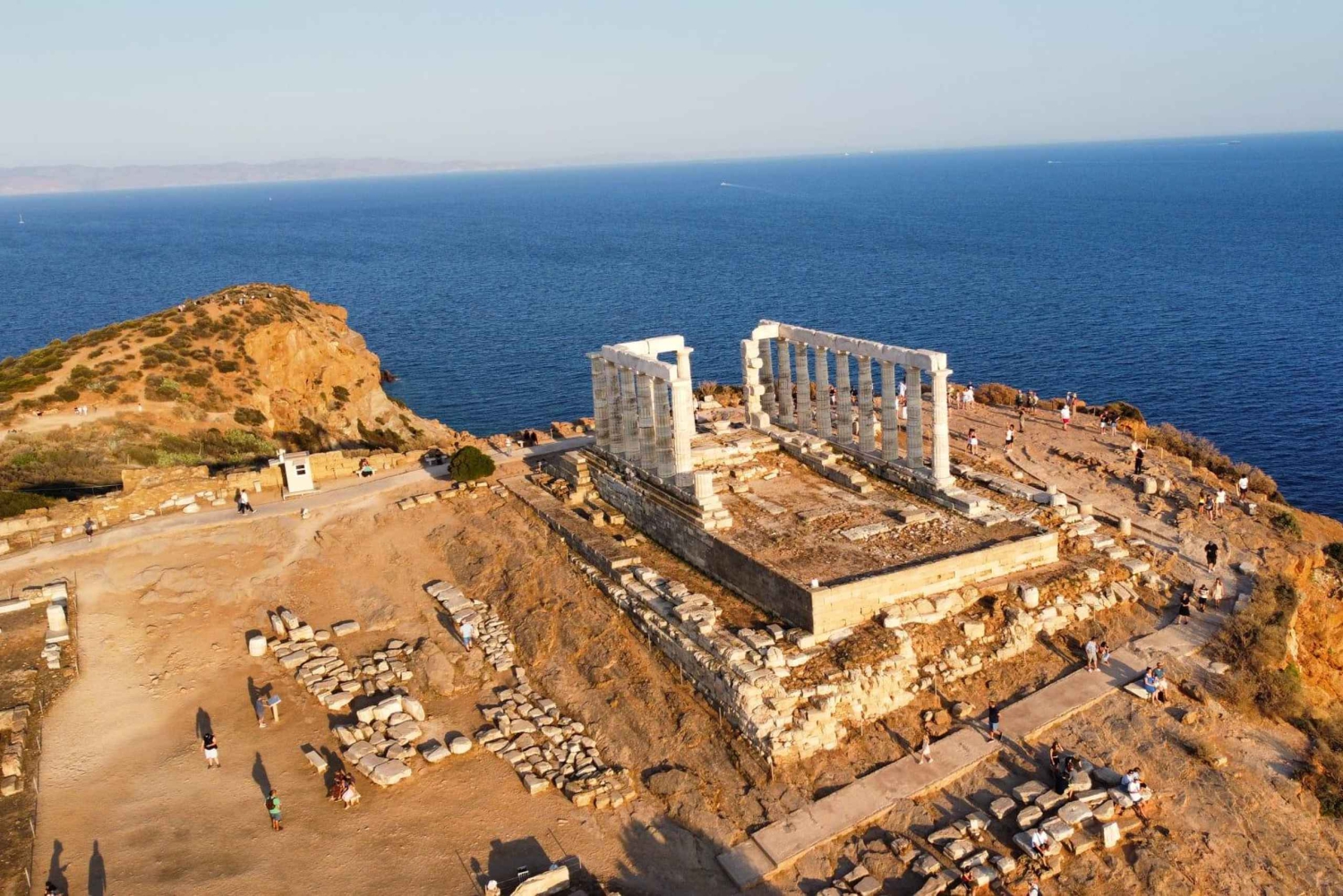 Atenas: Visita ao Templo de Poseidon e ao Cabo Sounion ao meio-dia