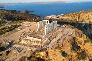 Athens: Temple of Poseidon & Cape Sounion Early Noon Tour