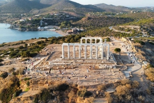 Athens: Temple of Poseidon & Cape Sounion Early Noon Tour
