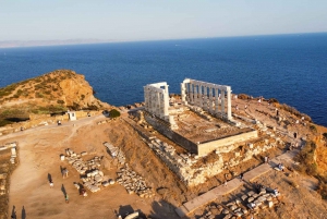 Athens: Temple of Poseidon & Cape Sounion Early Noon Tour