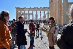 Athen: Akropolis og Akropolis Museum Tour på tysk