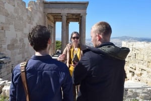 Aten: Akropolis och Akropolis Museum Tour på tyska