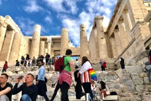 Athen: Akropolis Guidet tur på spansk uden billetter