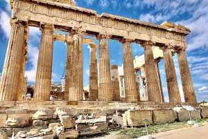 Ateny: wycieczka z przewodnikiem po Akropolu w języku hiszpańskim bez biletów
