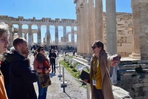 アテネ：アクロポリスのドイツ語ガイド付きウォーキング ツアー