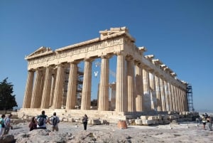 Aten: Akropolis guidad stadsvandring på tyska