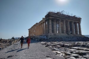 Athen: Akropolis guidet vandretur på tysk
