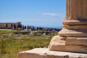Athen: Akropolis guidet vandring på tysk