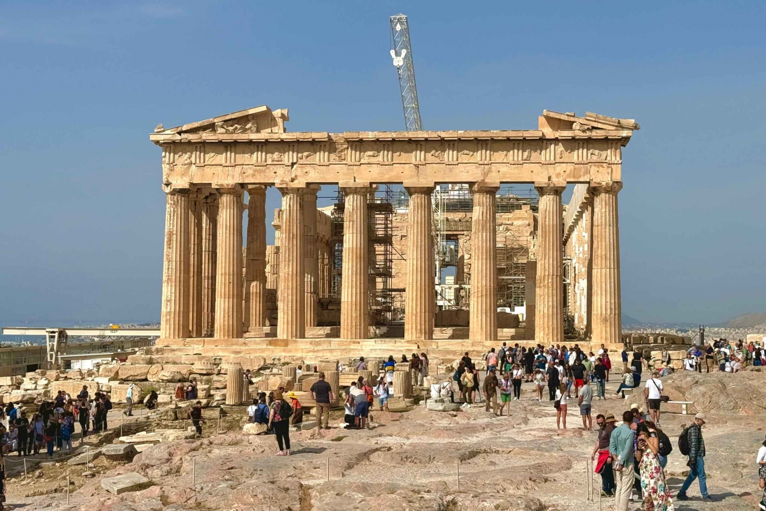 Ateena: Parthenonin kanssa opastettu kierros.