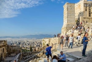 Athens: The Acropolis Walking Group Tour with a French Guide