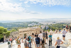 Athens: The Acropolis Walking Group Tour with a French Guide