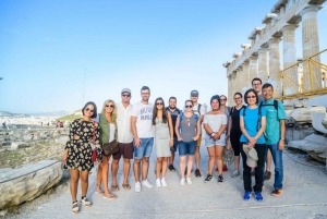 Athens: The Acropolis Walking Group Tour with a French Guide