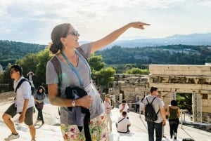 Athens: The Acropolis Walking Group Tour with a French Guide