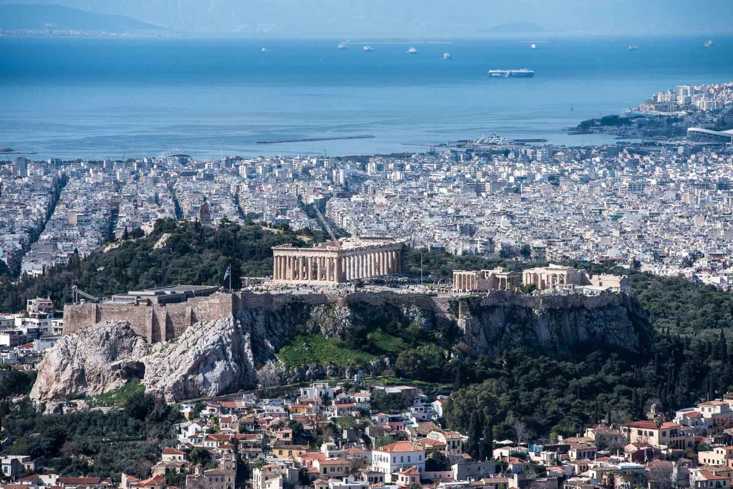 Athen: Timeless Hills Walking Tour & Mount Lycabettus