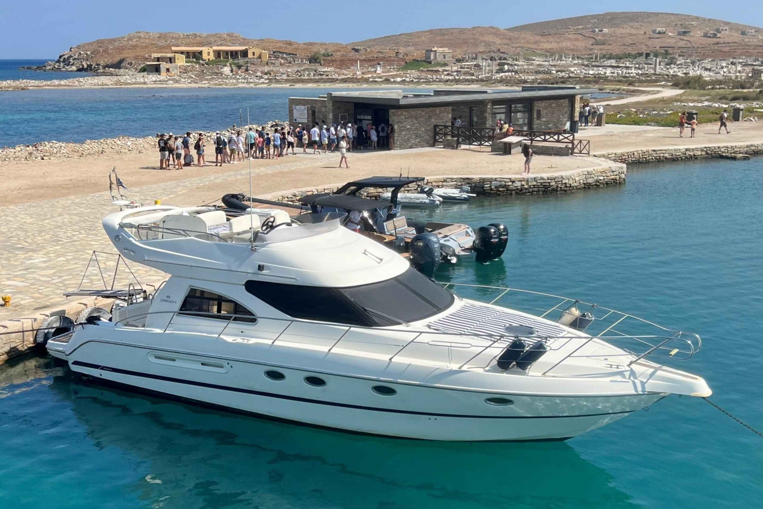 Athen til Aegina dagskrydstogt med privat yacht