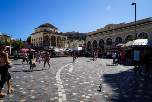 Athènes : Visite privée d'une demi-journée des principaux sites touristiques