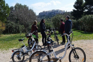 Athens tour with electric bicycle