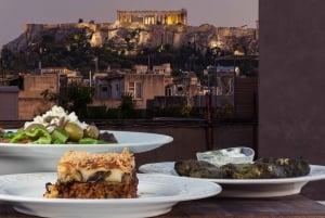 Ateny: Tradycyjna grecka lekcja gotowania z pełnym posiłkiem