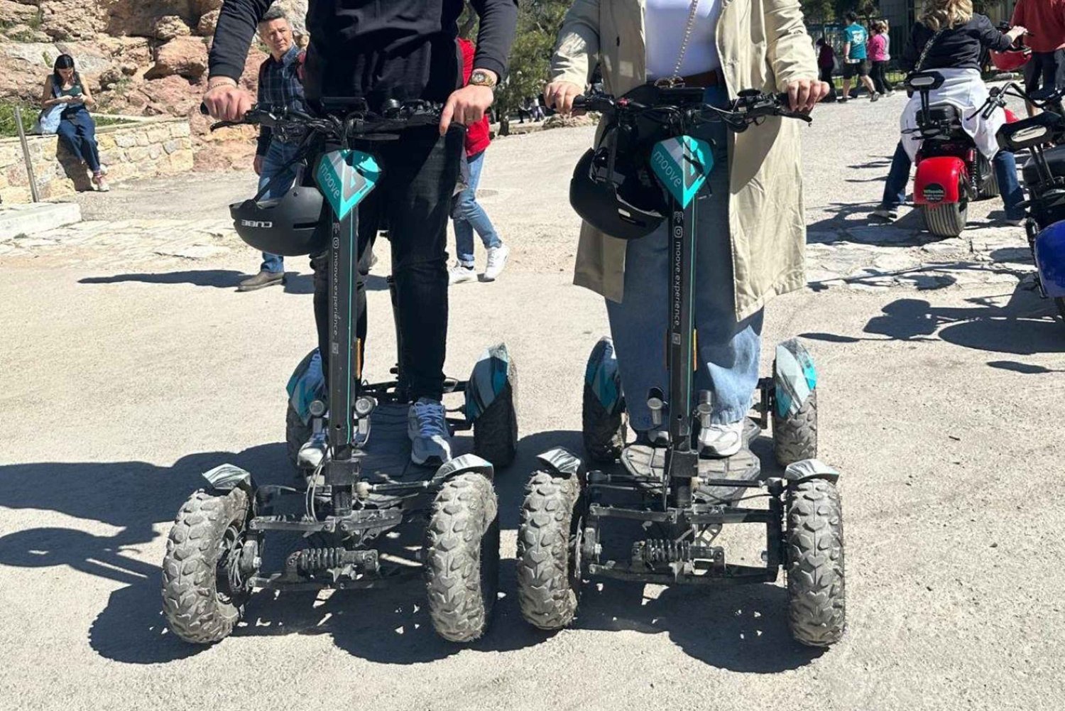Das Beste von Athen mit dem elektrischen ATV-Scouter