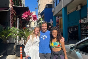 Aten: Rundvandring med middag, dessert och livemusik