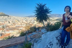 Athen: Byvandring med shopping, kaffe og snacks