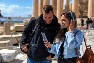 Audiovisual self-guided tour in the Ancient Agora of Athens