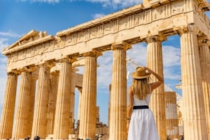 Undvik folkmassorna: Guidad eftermiddagstur till Akropolis och museet