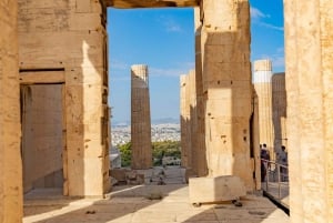Evita las multitudes: Visita guiada vespertina a la Acrópolis y el Museo