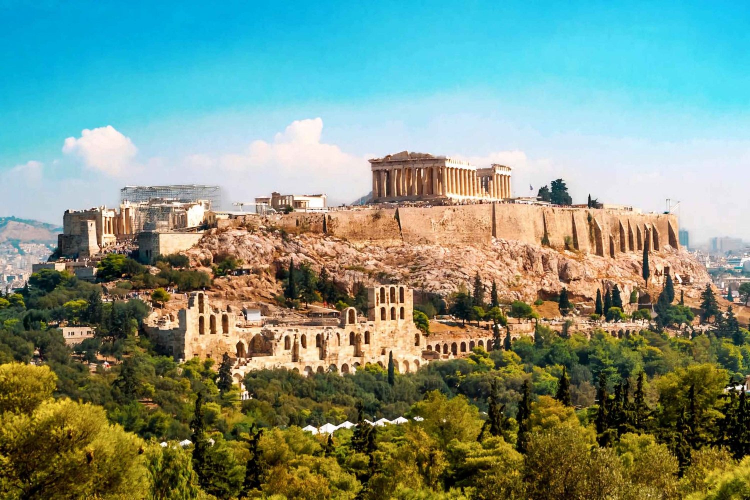 Athens: Private Half-Day Sightseeing Tour with Lunch