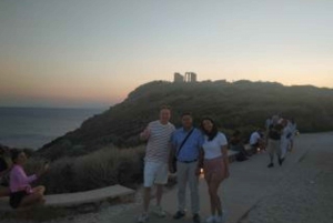 Visite privée de 4 heures du Cap Sounio au départ d'Athènes