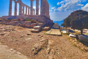 Kaap Sounio: privétour bij zonsondergang naar de Tempel van Poseidon