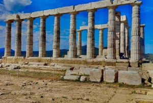 Kaap Sounio: privétour bij zonsondergang naar de Tempel van Poseidon