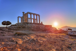 From Athens: Cape Sounion Sunset Tour