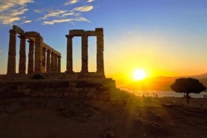 Cape Sounion Sunset Tour from Athens