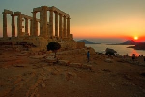 From Athens: Cape Sounion Sunset Tour
