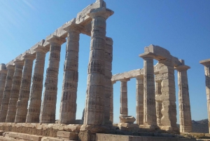 Fra Athen: Cape Sounion med omvisning i Poseidon-tempelet