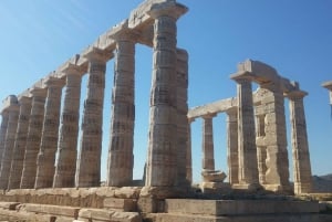 Cape Sounion with Guided Tour in the Temple of Poseidon