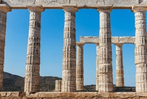 Cape Sounion with Official Guide to the Temple of Poseidon