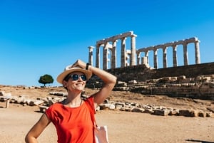 Cape Sounion with Official Guide to the Temple of Poseidon