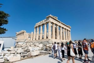 Combo: Acropolis Ticket & Saronic Swimming Cruise Experience