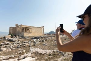 Combo: Acropolis Ticket & Saronic Swimming Cruise Experience