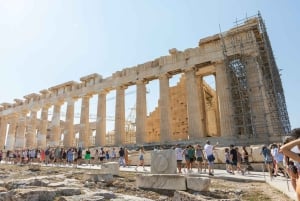 Combo: Acropolis Ticket & Saronic Swimming Cruise Experience