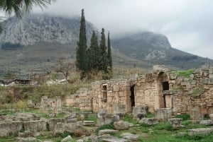 Korinthkanalen, Korint, Mykene och Nafplion Argolis
