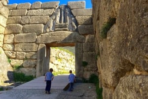 Tour pelo Canal de Corinto, Corinto, Micenas e Nafplion Argólida