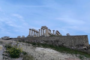 Daily Tour on Aegina sights by SUV and swimming in the sea
