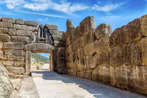 Dagstur til antikkens Olympia, Kaiadas, Apollon, Sparta og Mykene